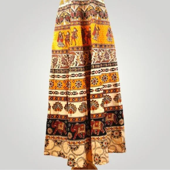 Boho Sleeveless Long Dress size One Size Multicolour Trendy Summer 100% Cotton - Picture 6 of 6